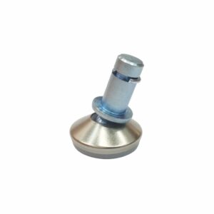 Riveting Type Swivel Pintle Glide with Plastic Base